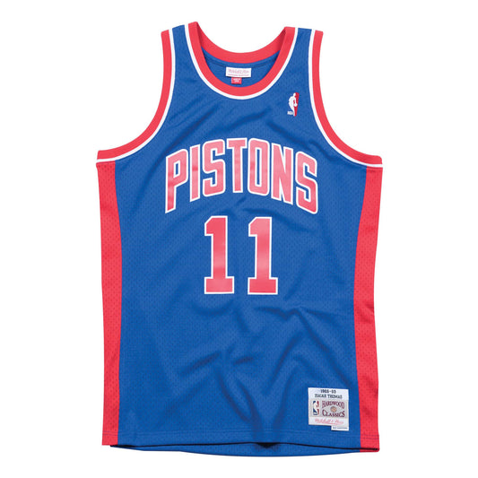 NBA Swingman Jersey Detroit Pistons Road 1988-89 Isiah Thomas