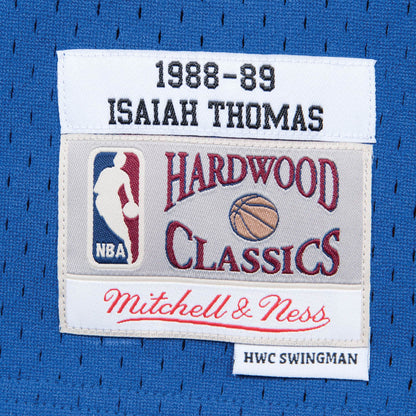 NBA Swingman Jersey Detroit Pistons Road 1988-89 Isiah Thomas