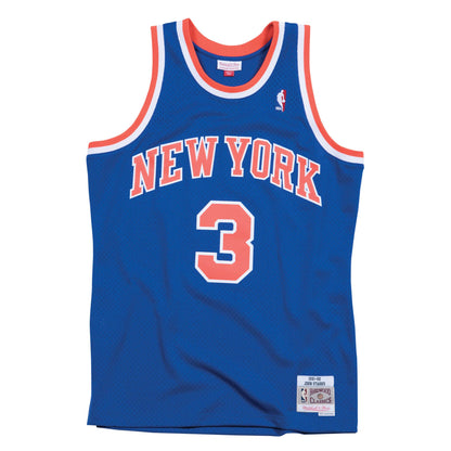 NBA Swingman Jersey New York Knicks Road 1991-92 John Starks