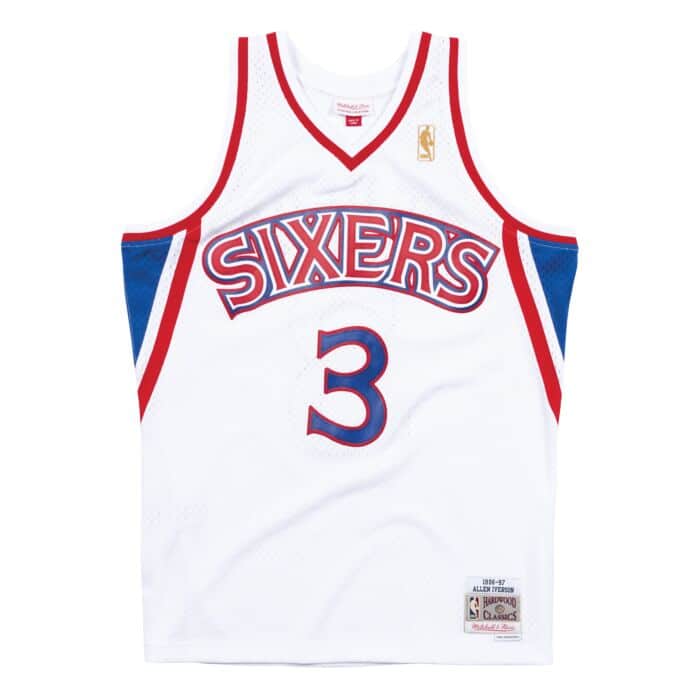 NBA Swingman Jersey Philadelphia 76ers Home 1996-97 Allen Iverson