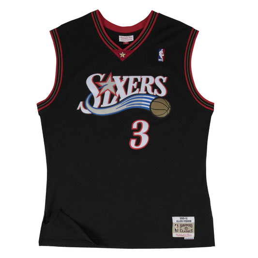 NBA Swingman Jersey Philadelphia 76ers Road 2000-01 Allen Iverson