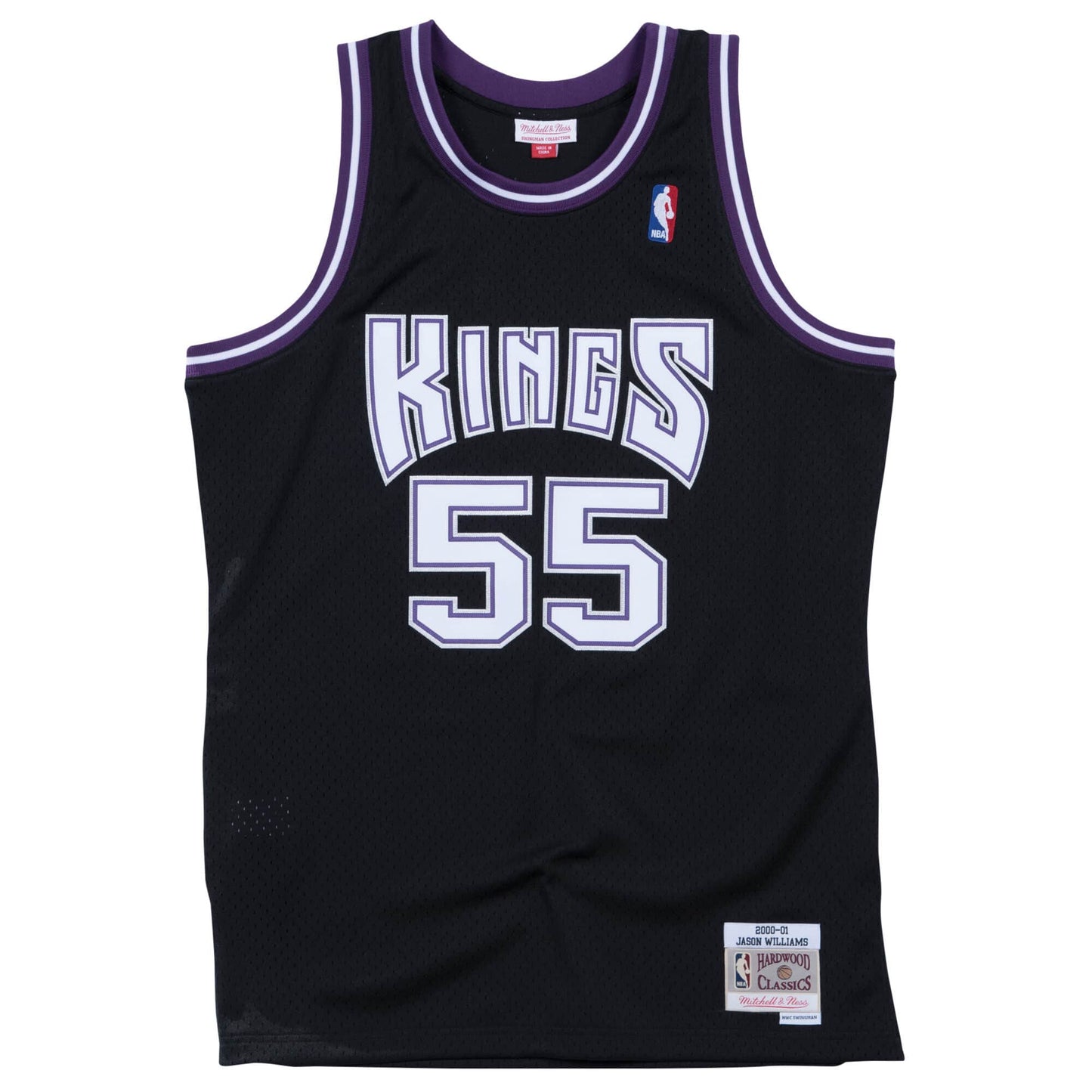 NBA Swingman Jersey Sacramento Kings Road 2000-01 Jason Williams