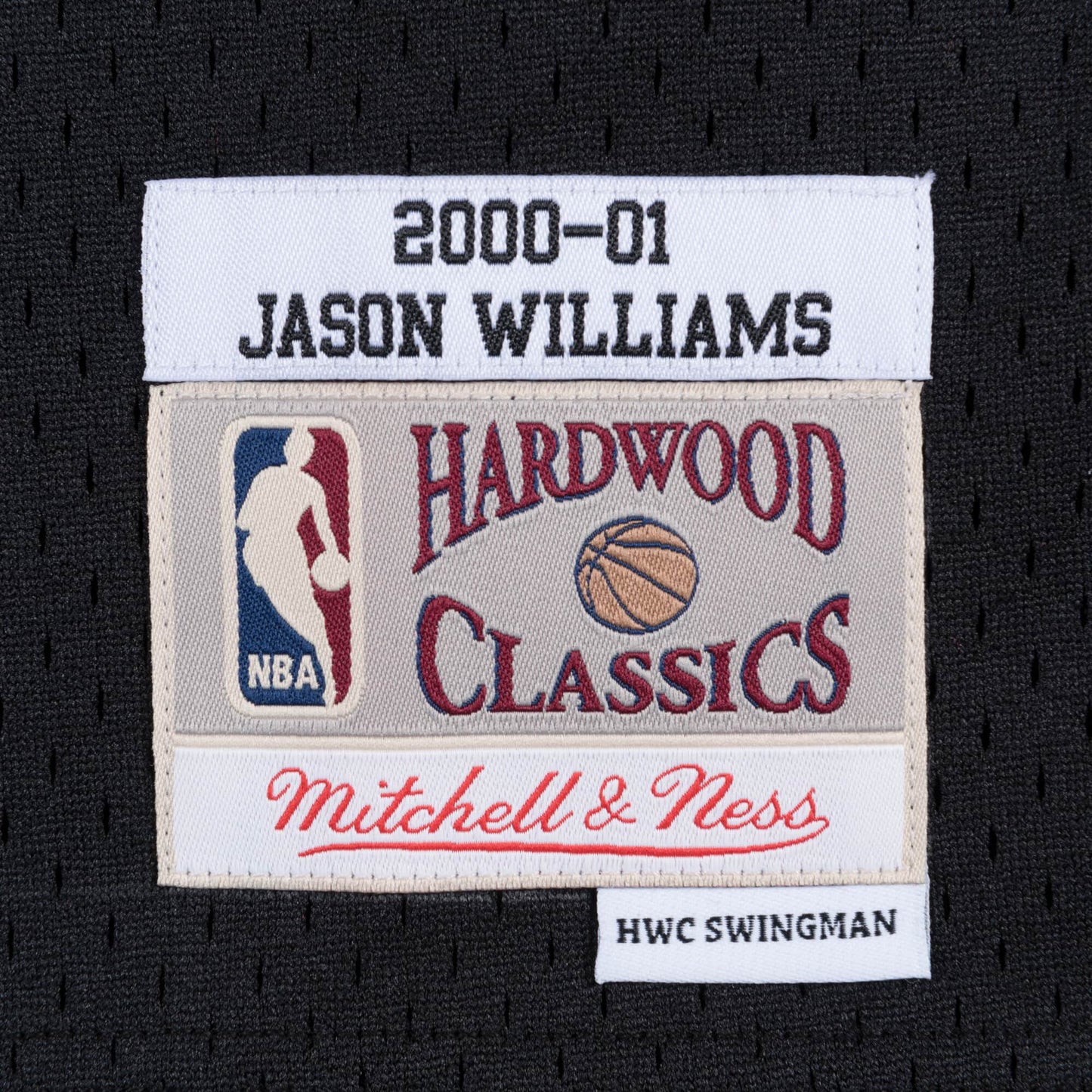 NBA Swingman Jersey Sacramento Kings Road 2000-01 Jason Williams