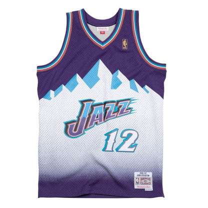 NBA Swingman Jersey Utah Jazz Road 1996-97 John Stockton