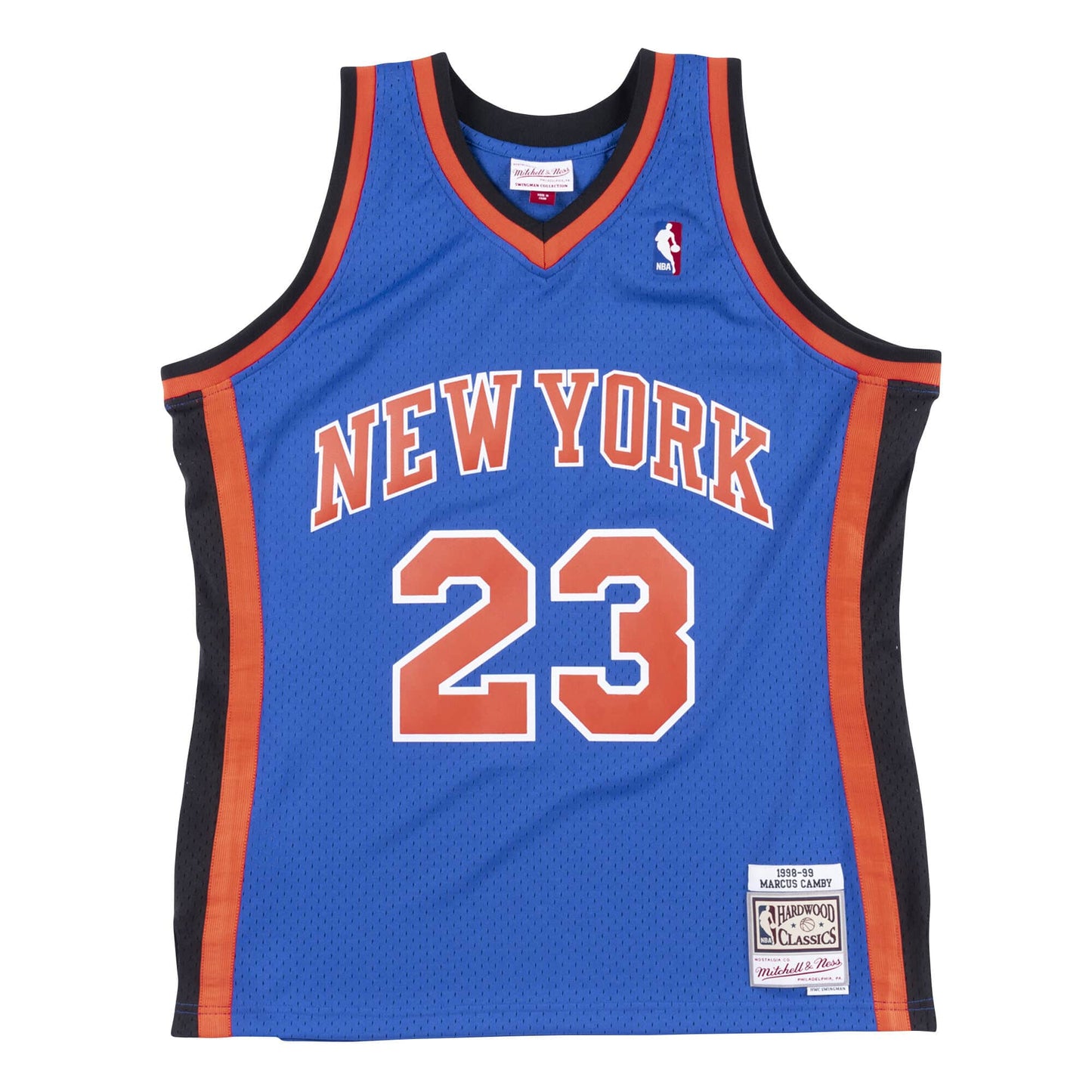 NBA Swingman Jersey New York Knicks 1998-99 Marcus Camby