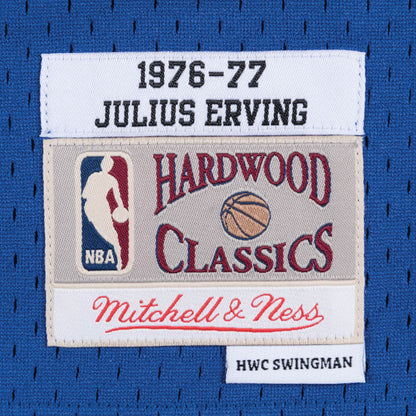 NBA Swingman Jersey Philadelphia 76ers 1976-77 Julius Erving