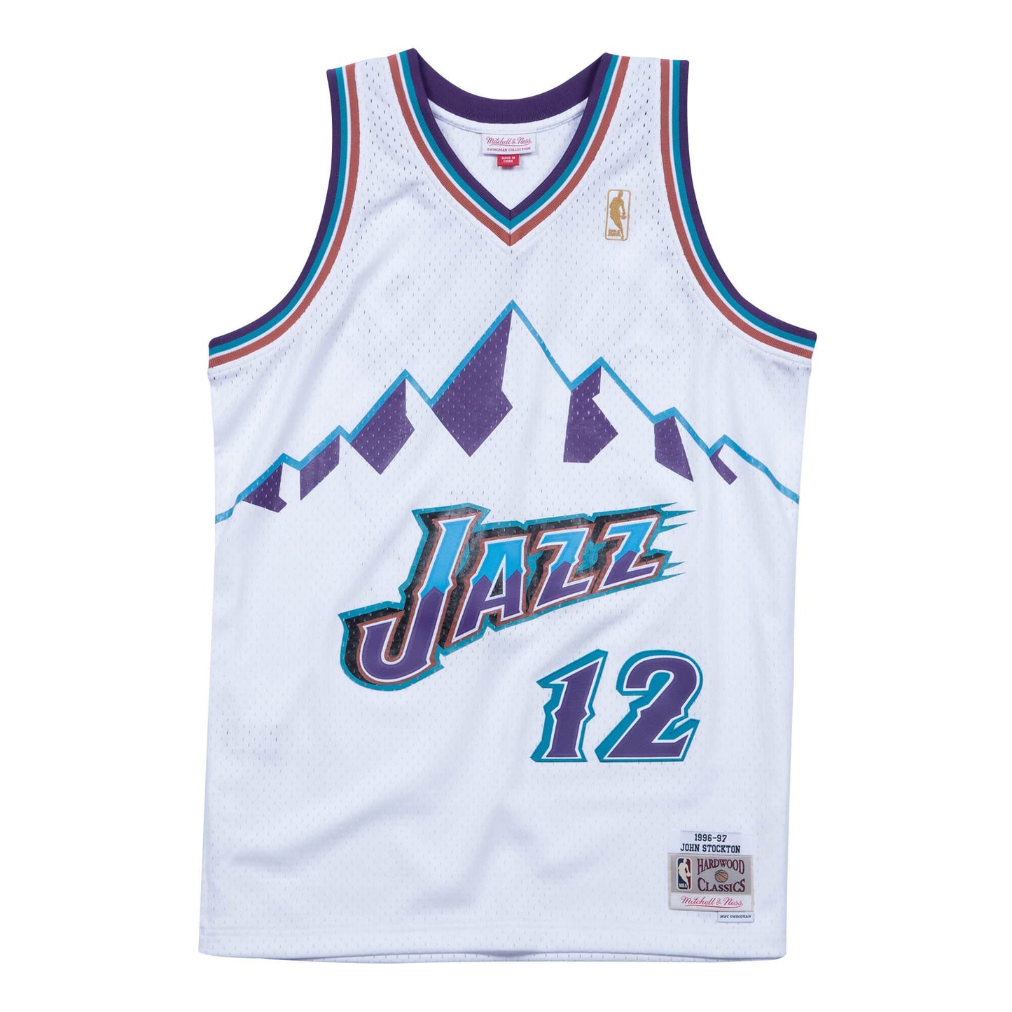 NBA Swingman Jersey Utah Jazz 1996-97 John Stockton