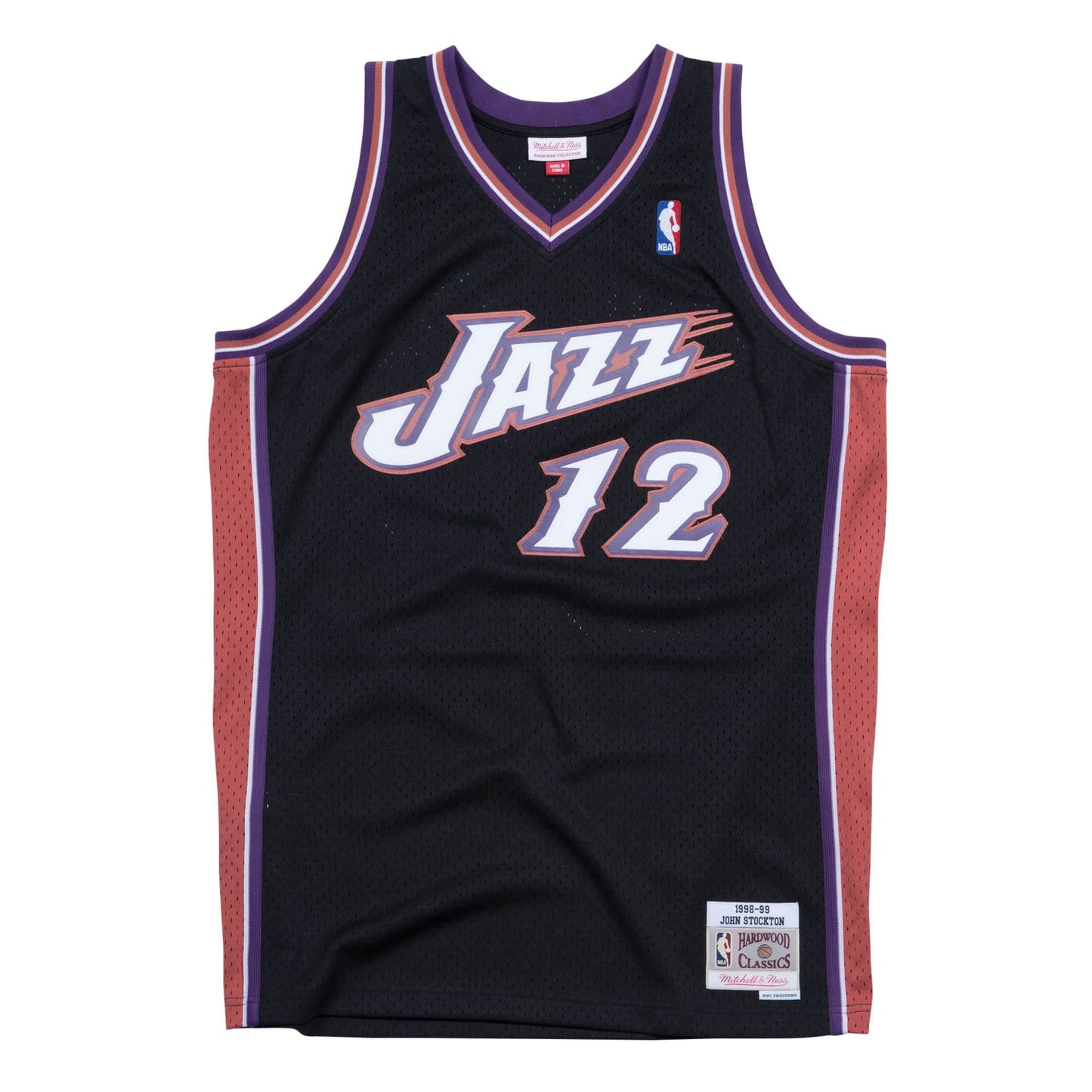 NBA Swingman Jersey Utah Jazz 1998-99 John Stockton