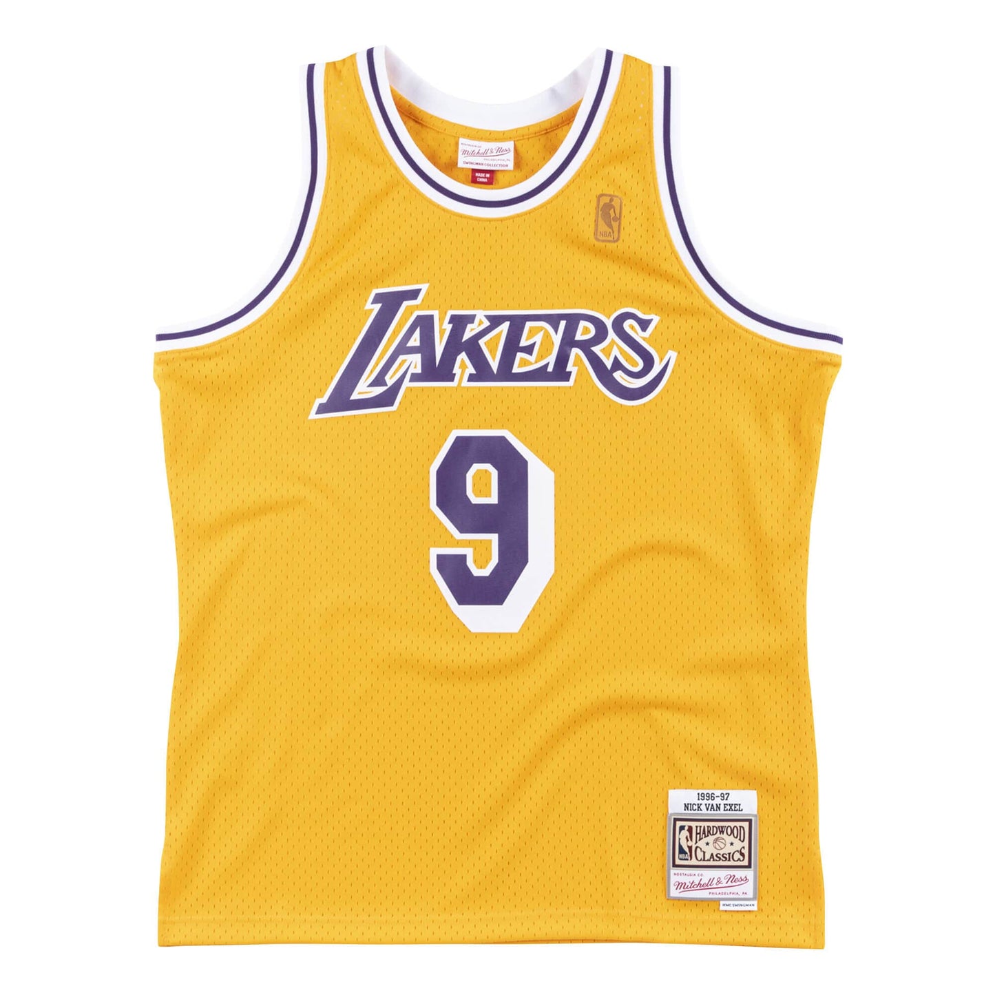 NBA Swingman Jersey Los Angeles Lakers 1996-97 Nick Van Exel