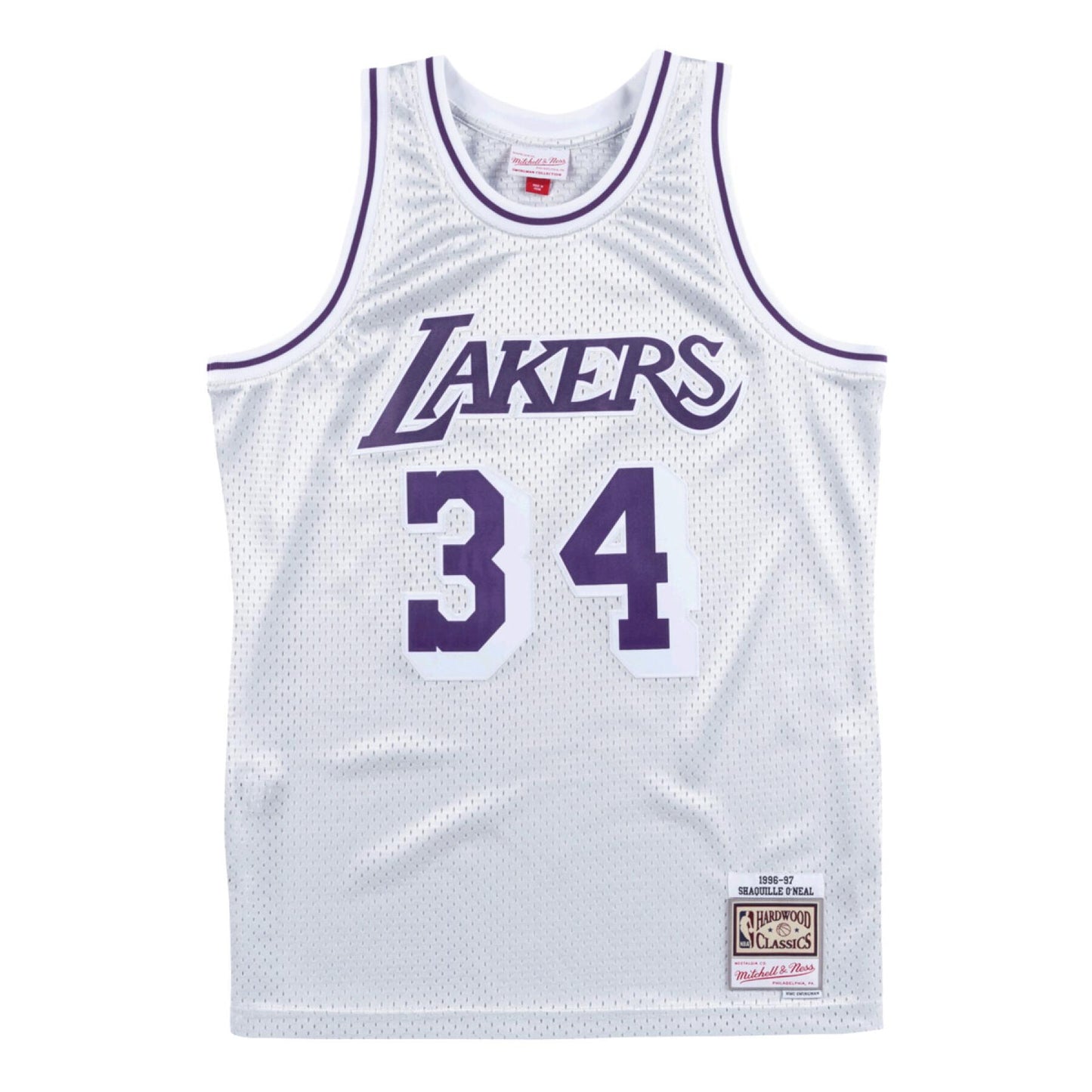 NBA Platinum Swingman Jersey Los Angeles Lakers 196-97 Shaquille O'Neal