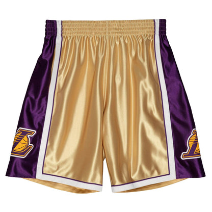 NBA 75th Anniversary Gold Swingman Shorts Los Angeles Lakers 2009-10