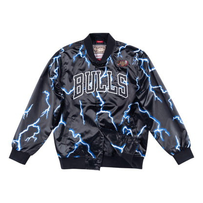 Lightning Satin Jacket Chicago Bulls