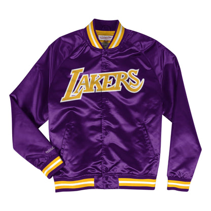 Lightweight Satin Jacket Los Angeles Lakers
