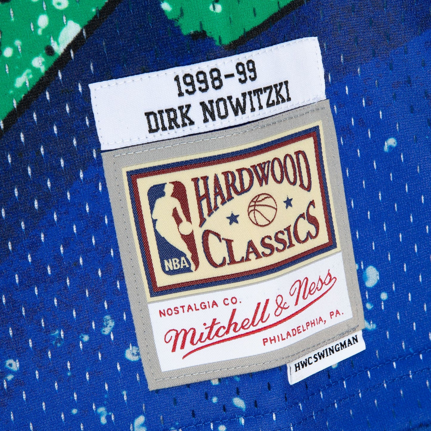 Hyper Hoops Swingman Jersey Dallas Mavericks 1998-99 Dirk Nowitzki