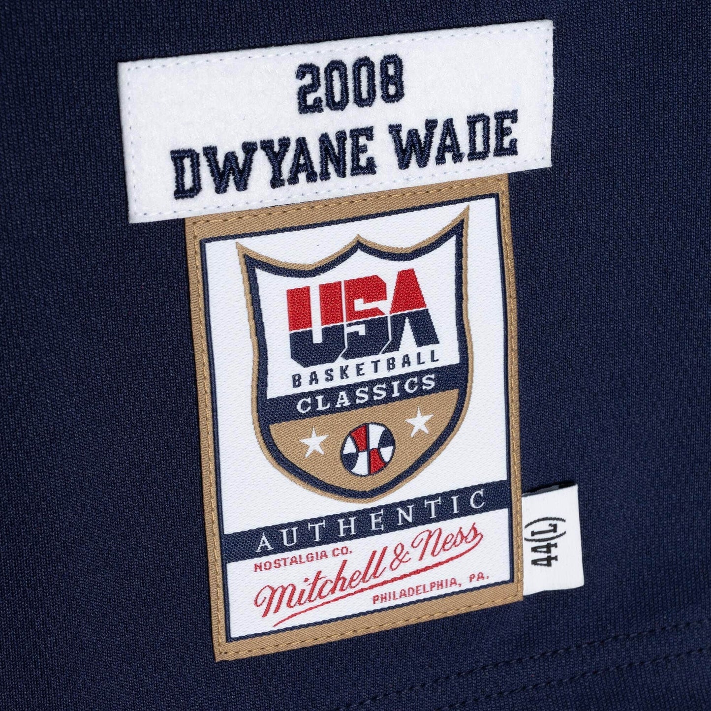 NBA Authentic Jersey Team USA 2008 Dwyane Wade