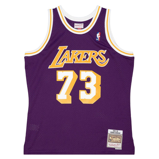 NBA Swingman Jersey Los Angeles Lakers Road 1998-99 Dennis Rodman