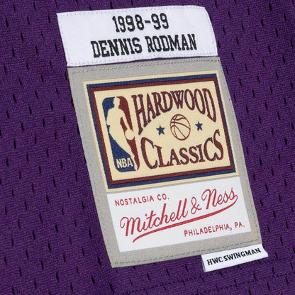 NBA Swingman Jersey Los Angeles Lakers Road 1998-99 Dennis Rodman