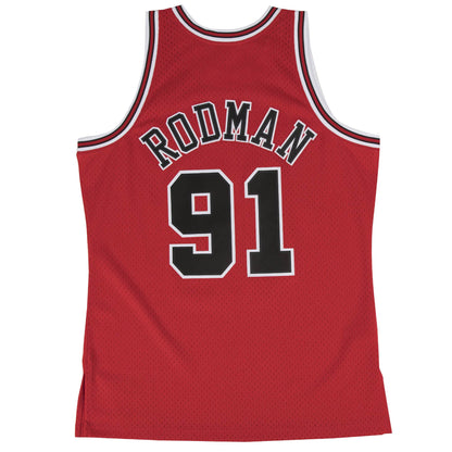 NBA Swingman Jersey Chicago Bulls Road 1997-98 Dennis Rodman
