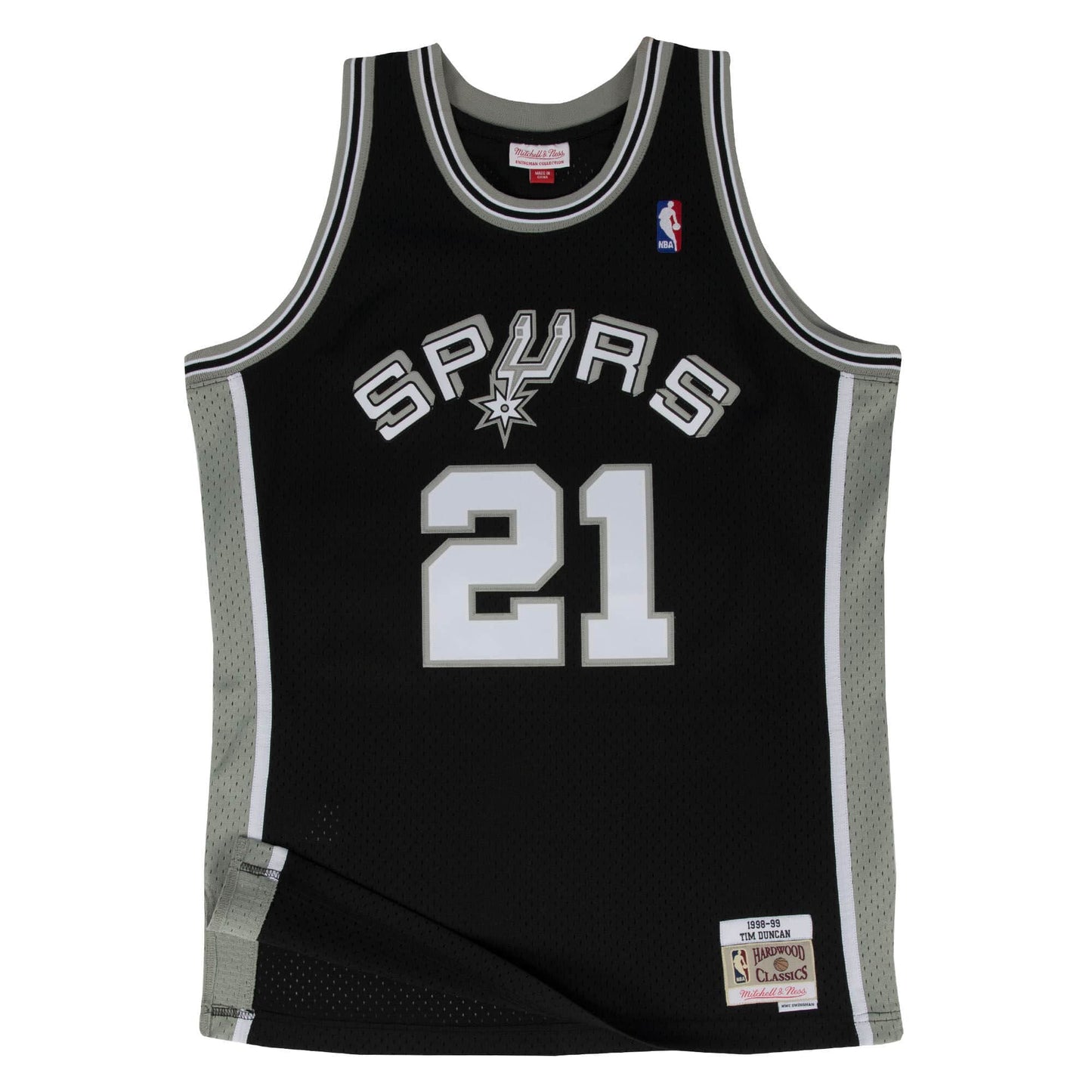 NBA Swingman Jersey San Antonio Spurs Road 1998-99 Tim Duncan