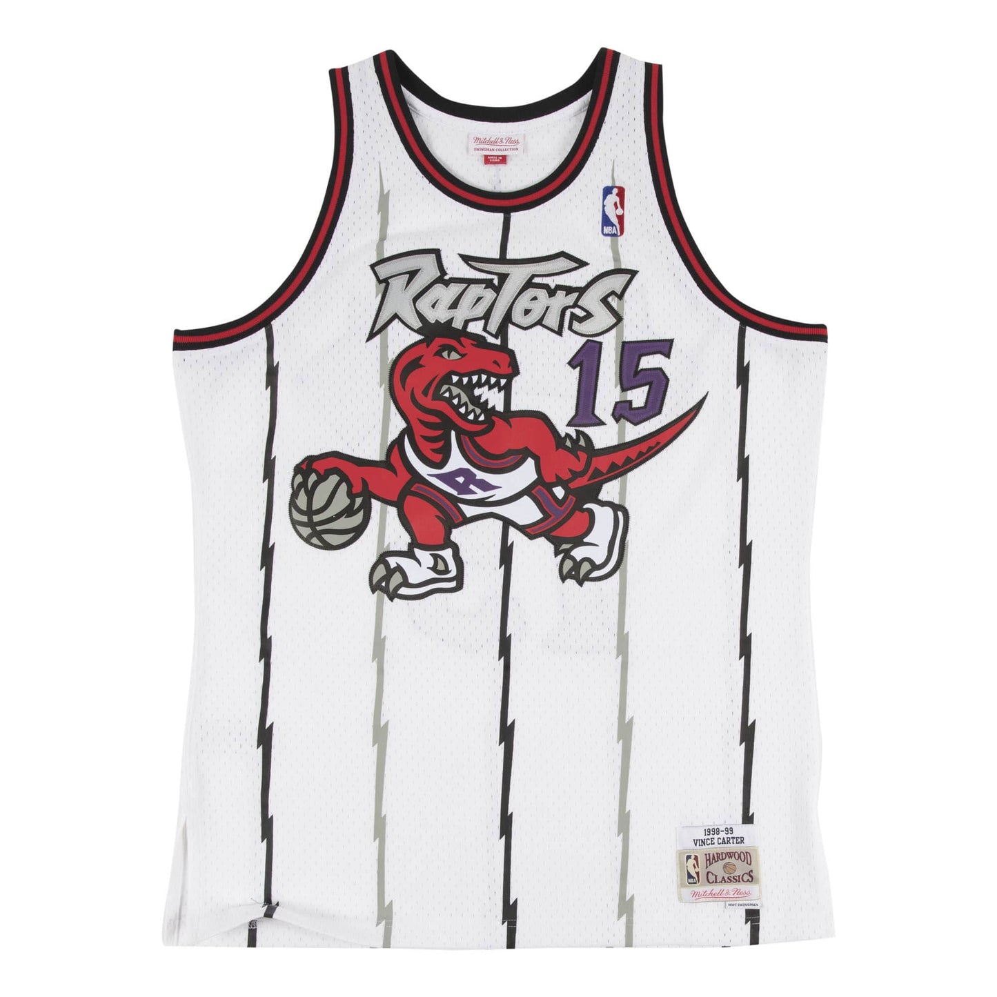 NBA Swingman Home Jersey Toronto Raptors 1998-99 Vince Carter