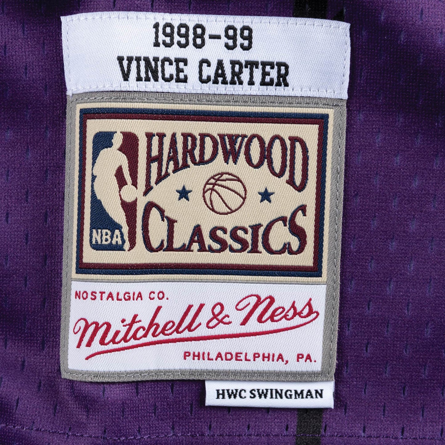 NBA Swingman Road Jersey Toronto Raptors 1998-99 Vince Carter