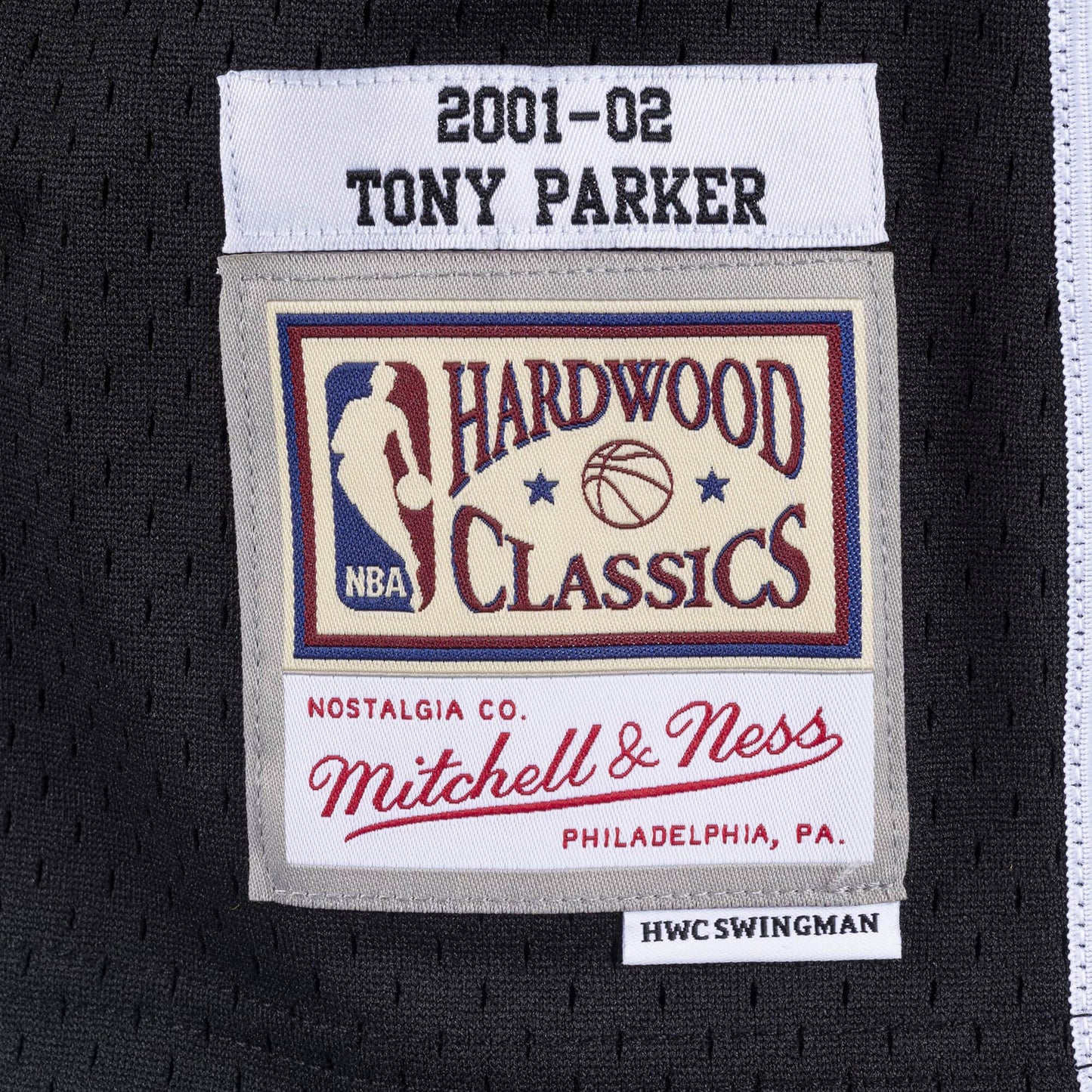 NBA Swingman Jersey San Antonio Spurs 2001-02 Tony Parker